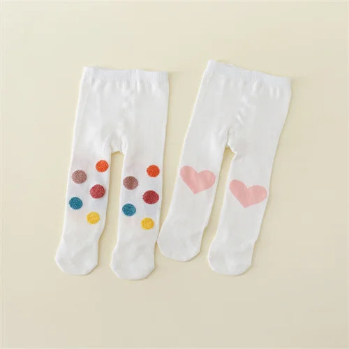 Set de 2 Pantimedias de Algodón para Bebé (0-12M)