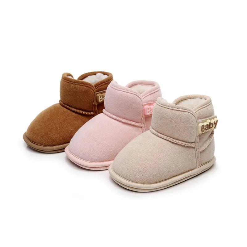 Botines de Invierno Antideslizantes para Bebés (0-18M)