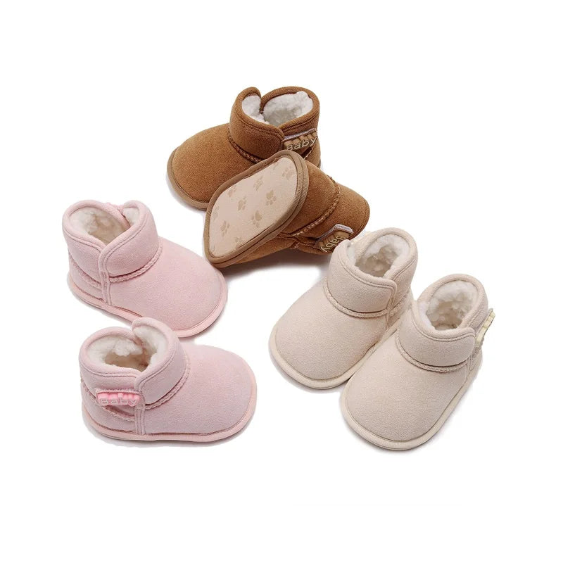 Botines de Invierno Antideslizantes para Bebés (0-18M)