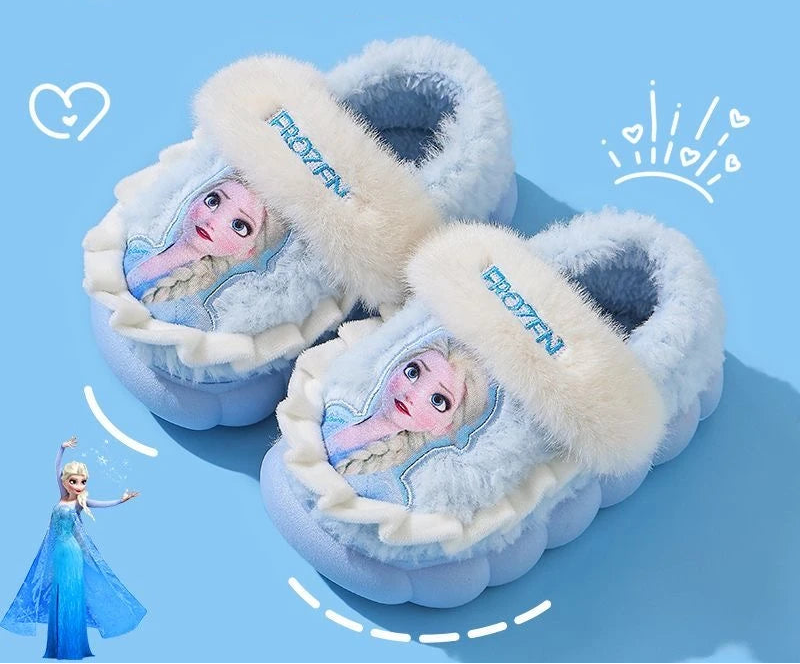 Pantuflas Mágicas de Elsa (Frozen) – Calidez y Fantasía (2.5T-9T)