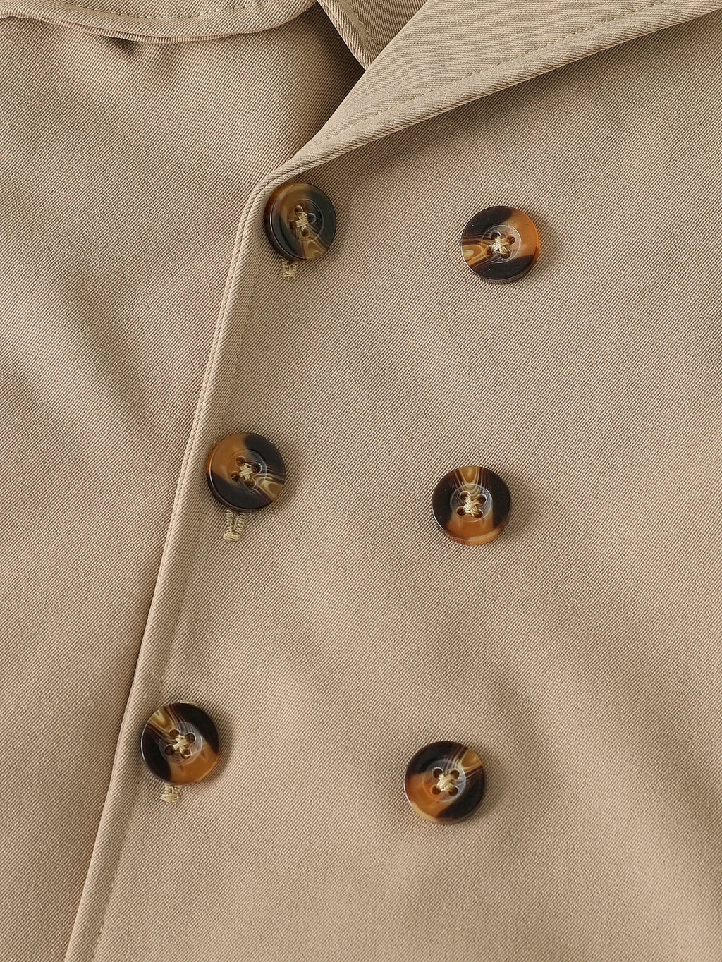 Gabardina Doble Botonadura Bebé - Elegancia y Calidez (3M-3T)