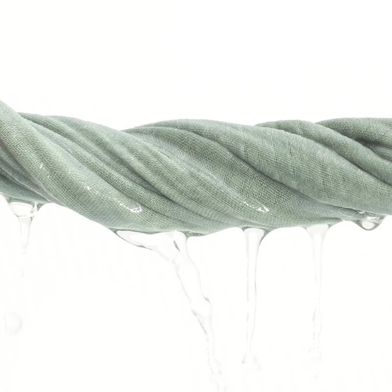 Set de Toallitas Cuadradas de Gasa de Algodón (5 Piezas) | 4 Capas, Ultra Absorbentes y Multifuncionales