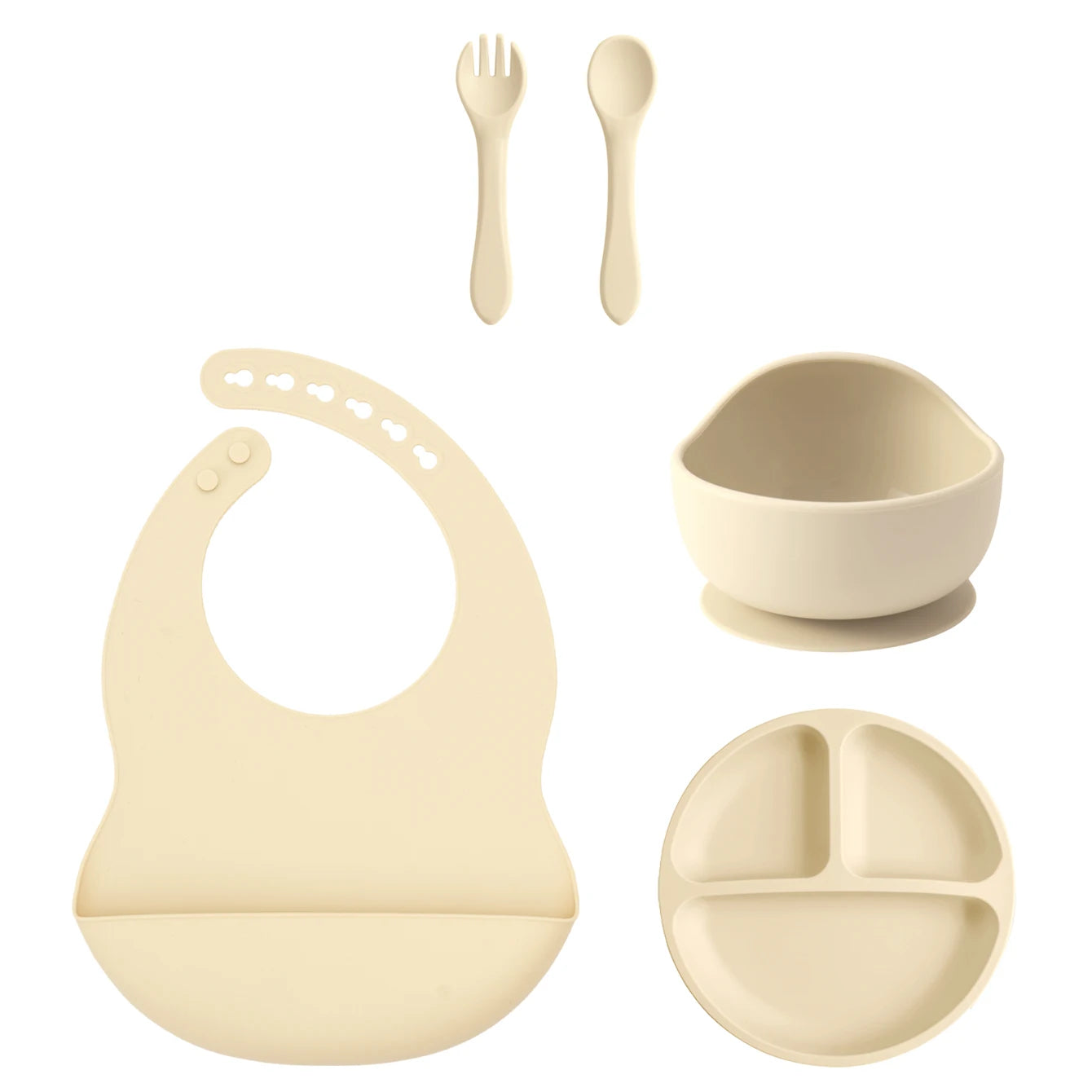 Set de Alimentación de Silicona 5 piezas