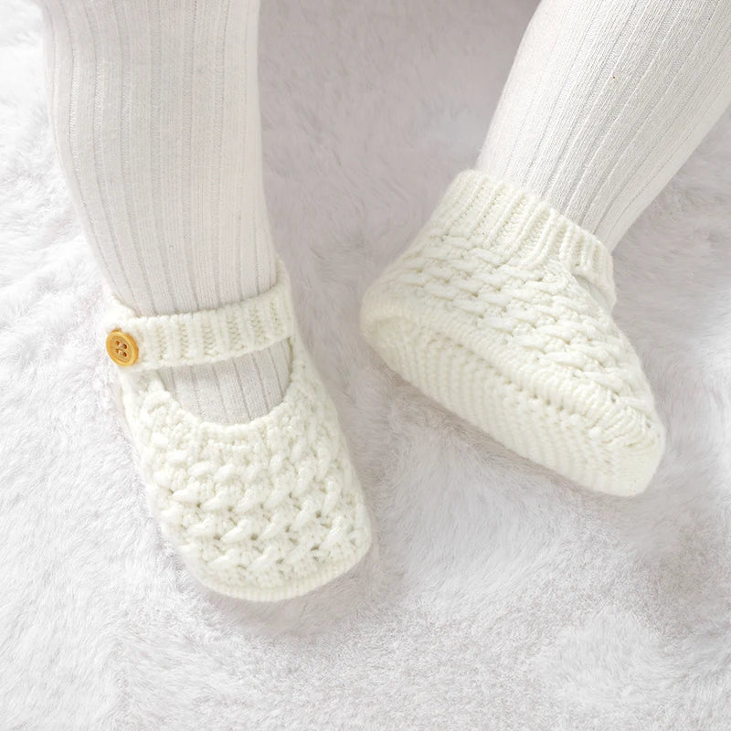 Zapatos Preandantes Tejidos Suela Blanda | Primavera-Invierno (0-18M)