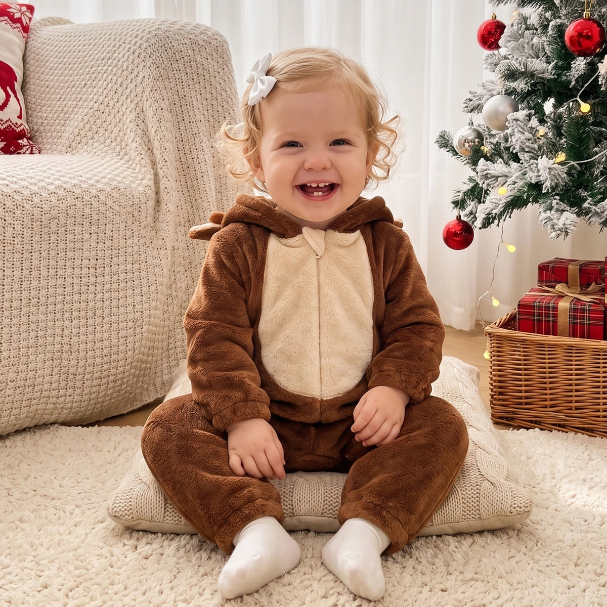 Disfraces Navideños para Bebé | ¡Kit Completo y Tierno para las Fiestas! (6M-2.5T)