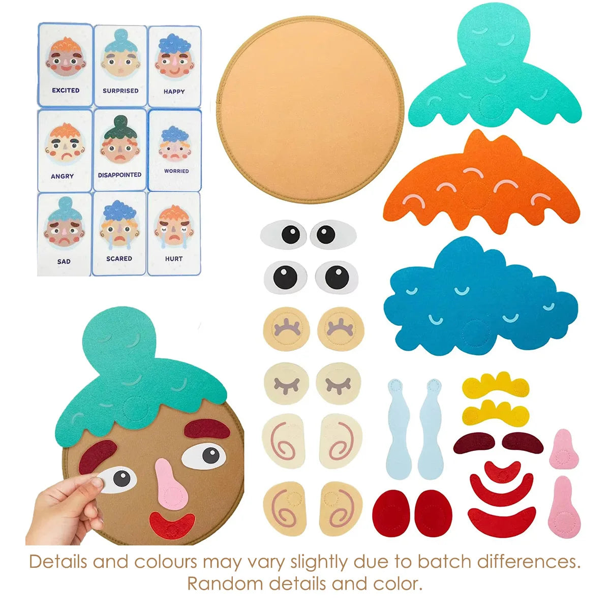 Juego Emocional Montessori: Aprende y Expresa Emociones🎉