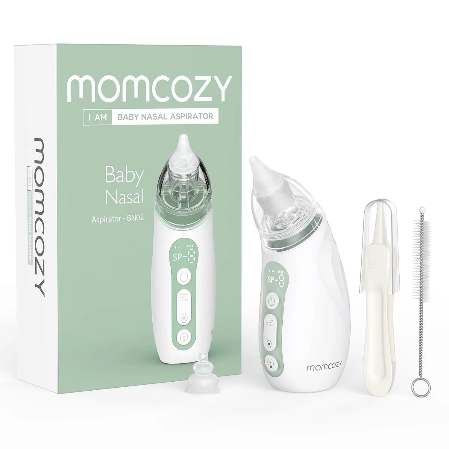 Aspirador Nasal Eléctrico Momcozy BN02: Respira sin problema en Segundos