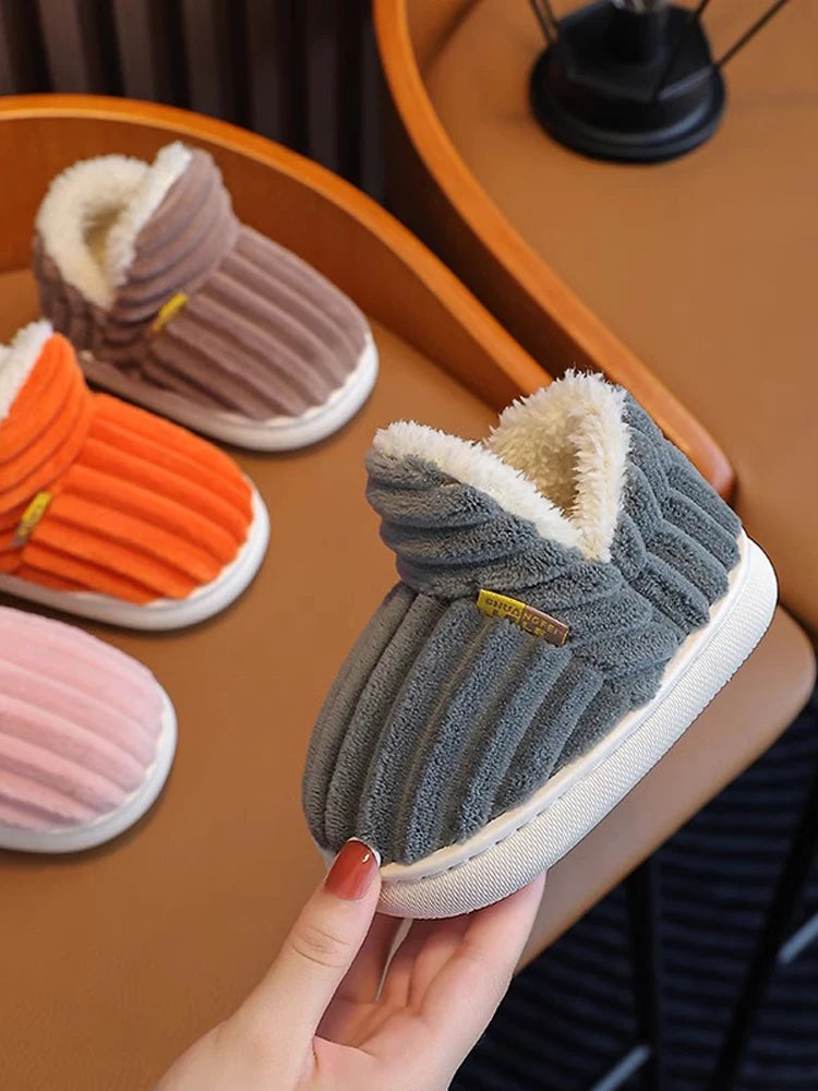 Zapatillas de Algodón Felpadas Antideslizantes para Toda la Familia (2T+)