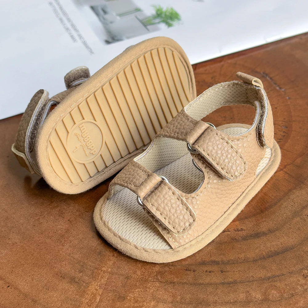 Sandalias "Caminante Seguro" – Protección y Estilo para el Verano (0-18M)