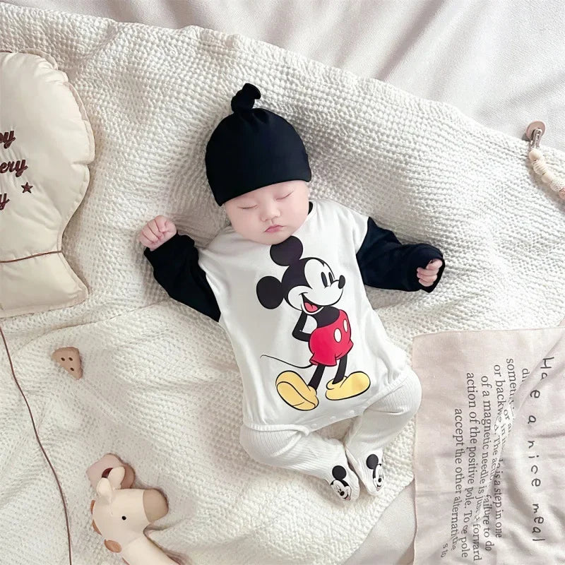 Conjunto de mameluco, gorro y calcetines Disney (3-18M)
