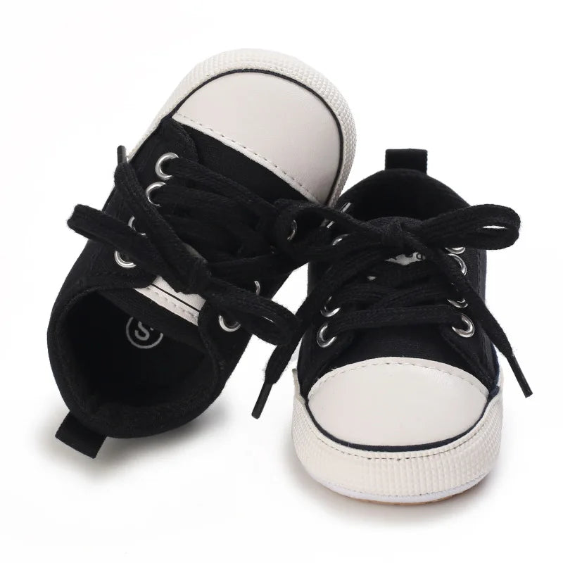 Zapatos de Lona para Bebé: Primeros Pasos (0-18M)