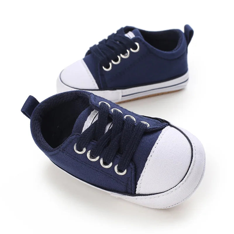 Zapatos de Lona para Bebé: Primeros Pasos (0-18M)