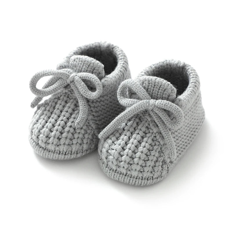Zapatitos Tejidos para Recién Nacidos-18M | Calidez y Ternura