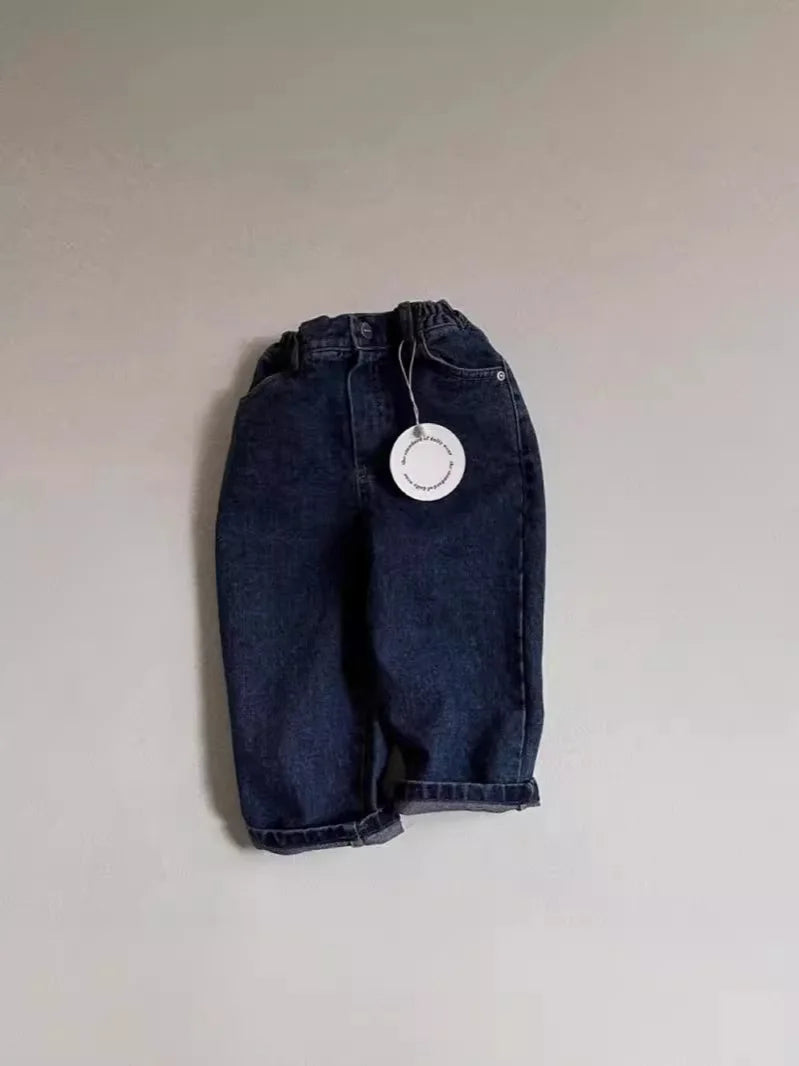 Jeans Sueltos Unisex para Bebé: Comodidad Todo el Día (6M-5T)