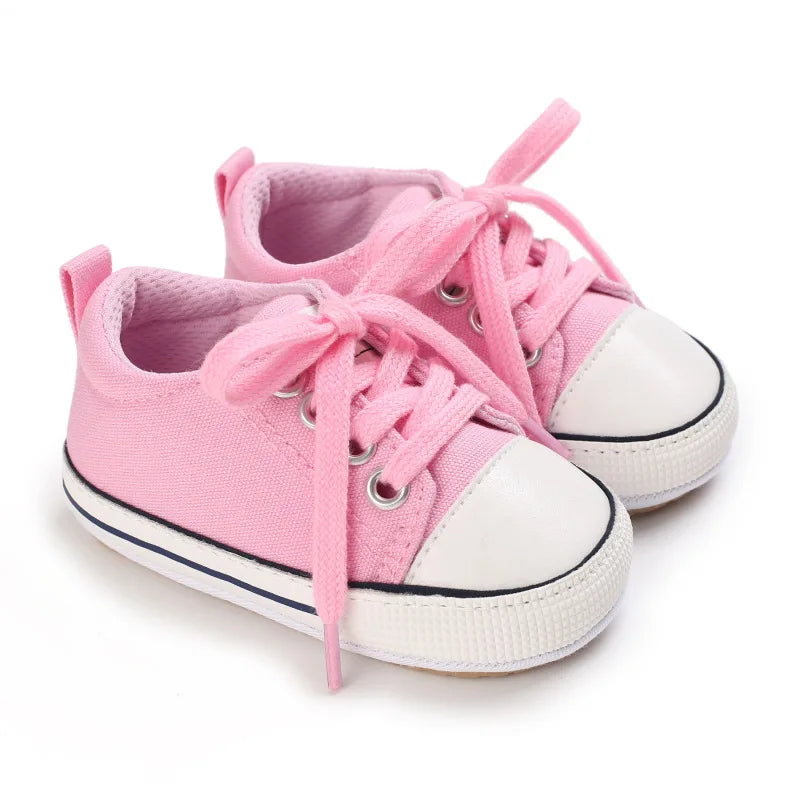 Zapatos de Lona para Bebé: Primeros Pasos (0-18M)