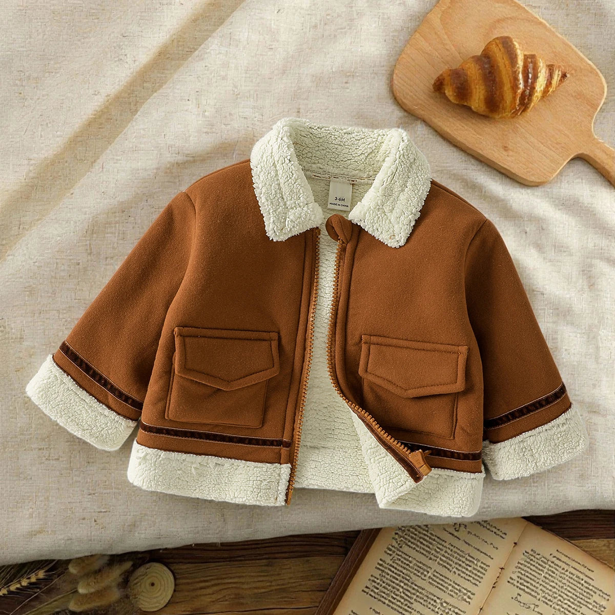 Chamarra Cálida Infantil(3M-3T)