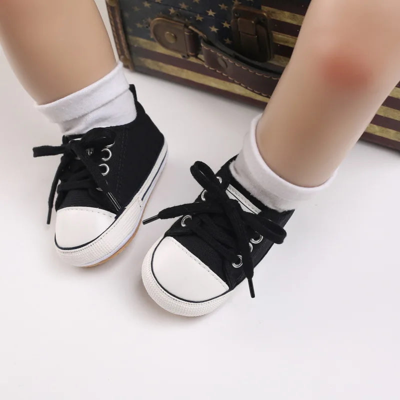 Zapatos de Lona para Bebé: Primeros Pasos (0-18M)