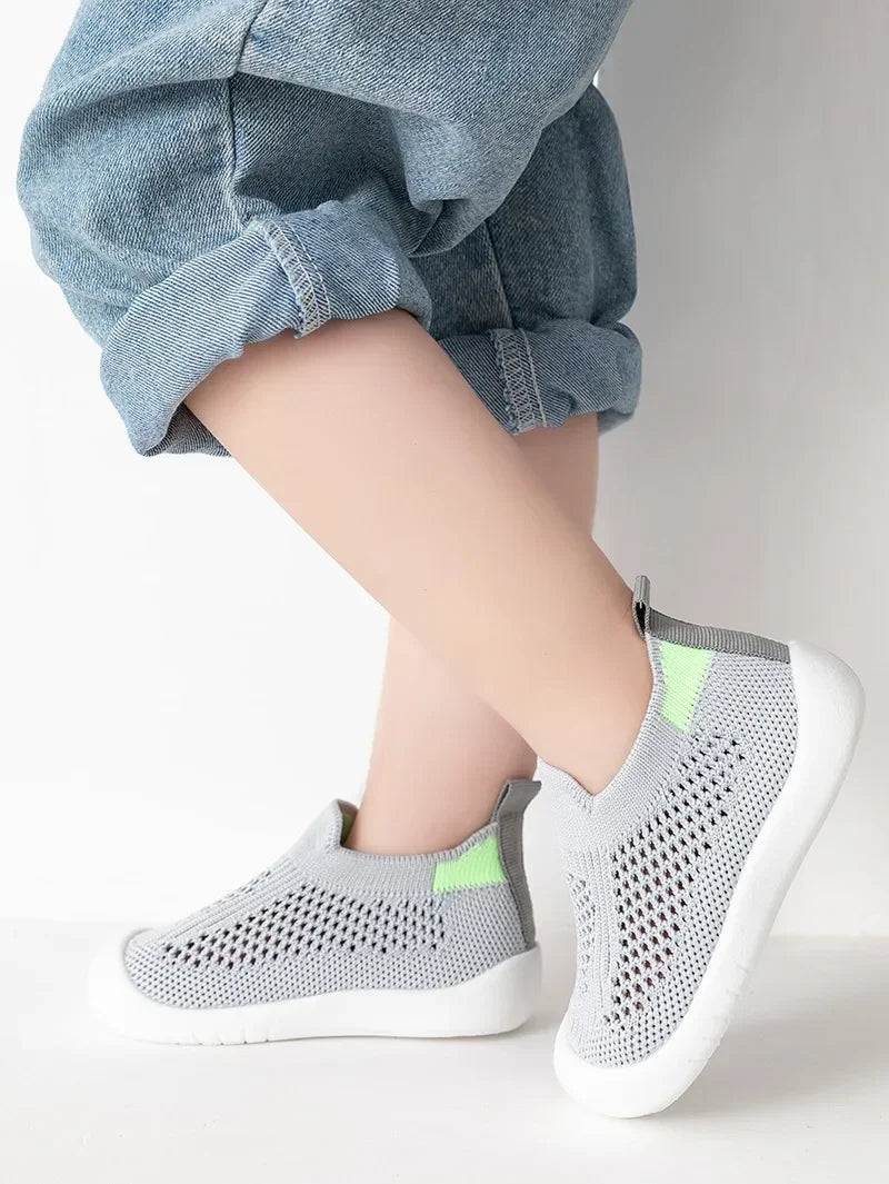 Zapatos de Punto Transpirable | Sin Cordones, Máximo Confort