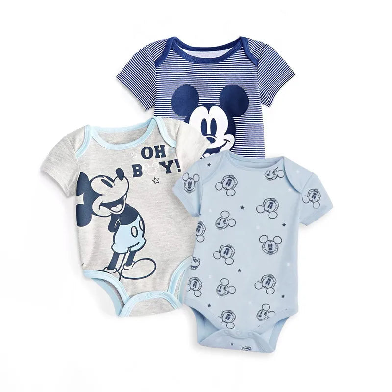 Set de 3 Pañaleros de Mickey Mouse (0-18M)