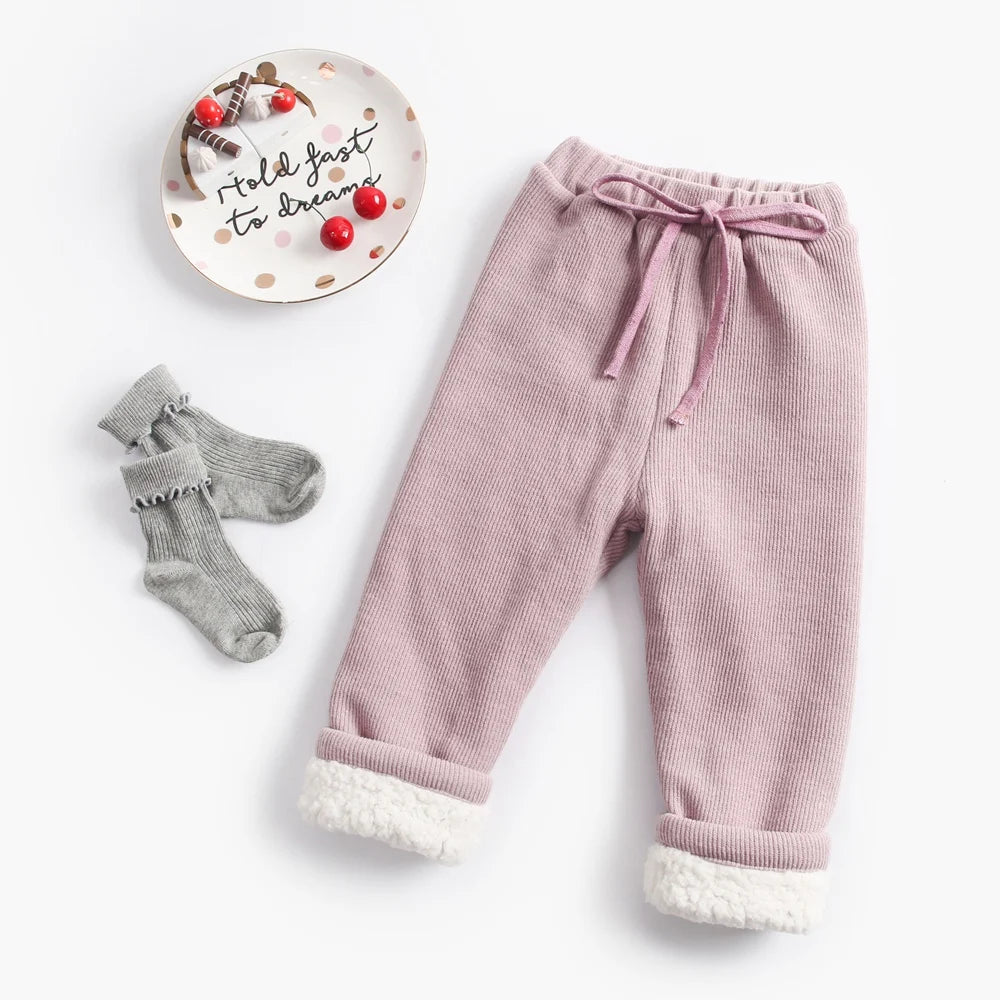 Pantalones con lana y gruesos | Esenciales de Invierno y Otoño  (6M-6T)