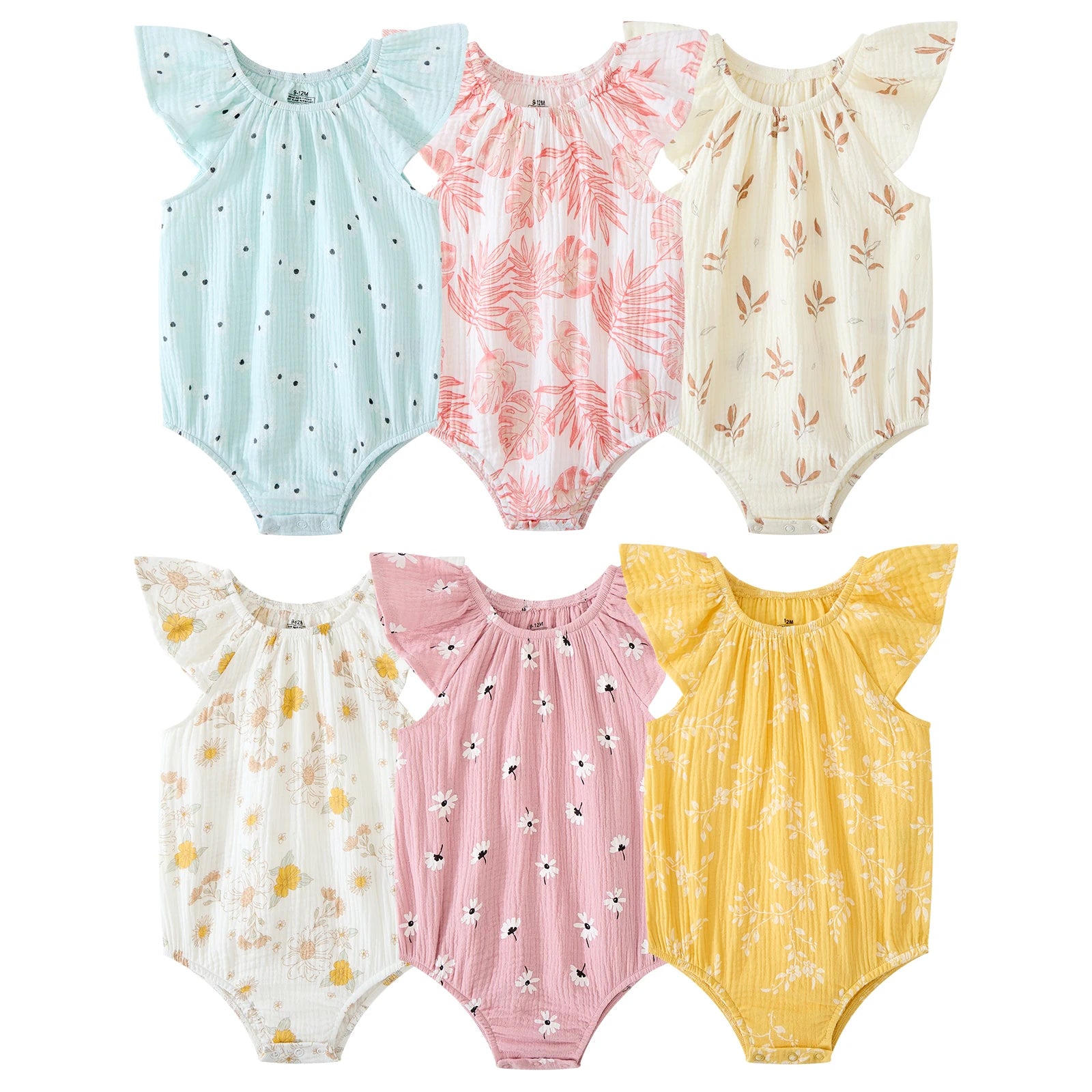 Pañalero con Manga de Olán (0-24 Meses)