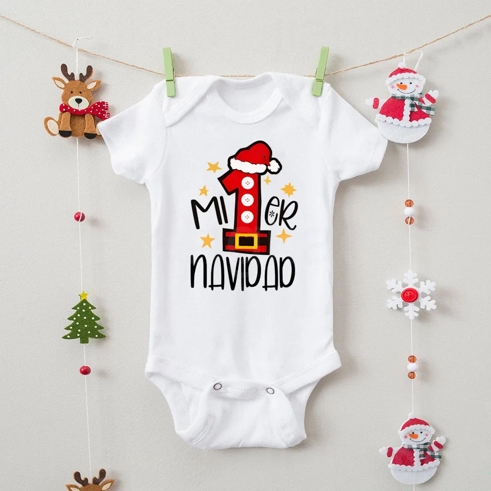 Pañalero "Mi Primera Navidad"-Español/Inglés (0-24M)