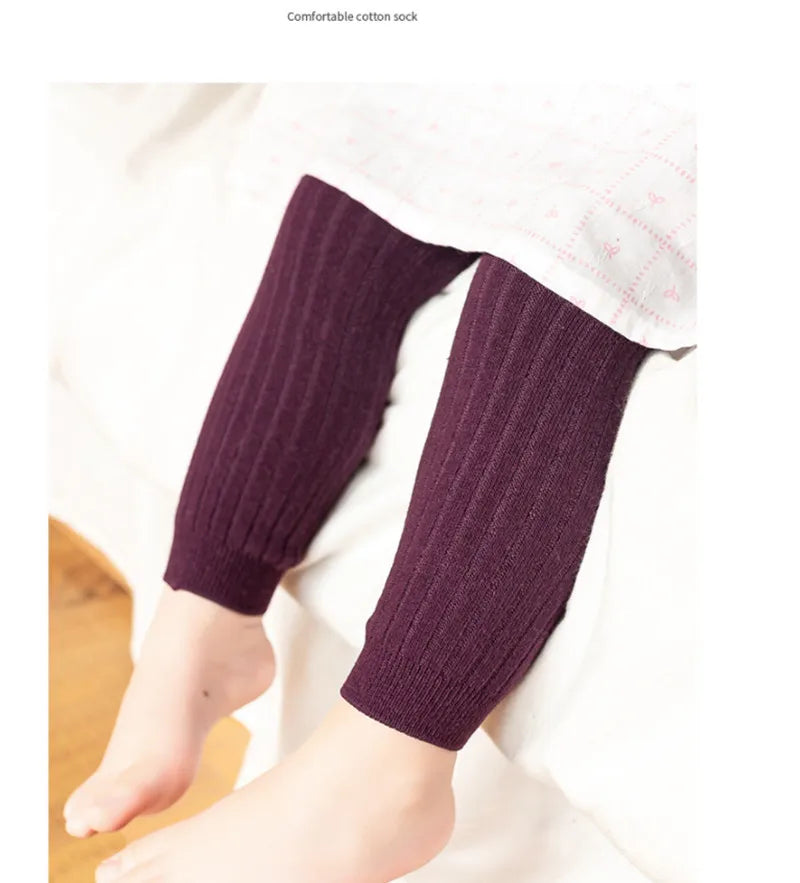 Leggings de Punto Unisex – Algodón Elástico (0 a 6 años)
