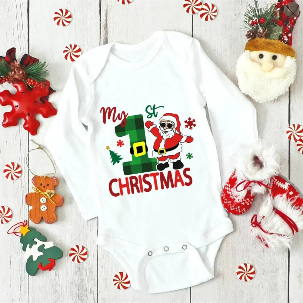 Pañalero "Mi Primera Navidad"-Español/Inglés (0-24M)