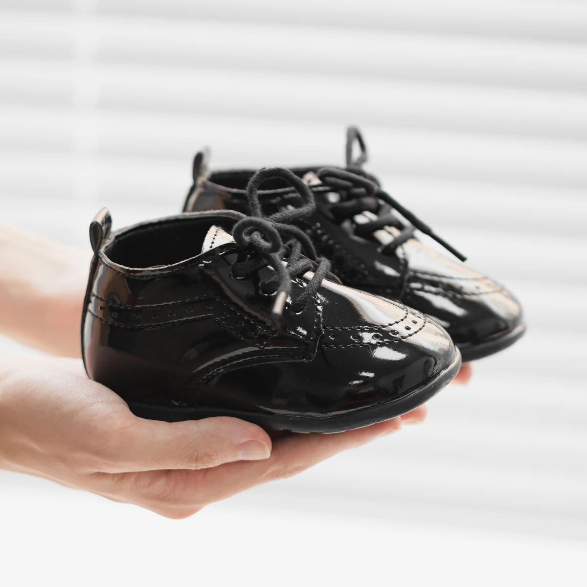 Zapatos Retro de Cuero para Primeros Pasos (0-24M)
