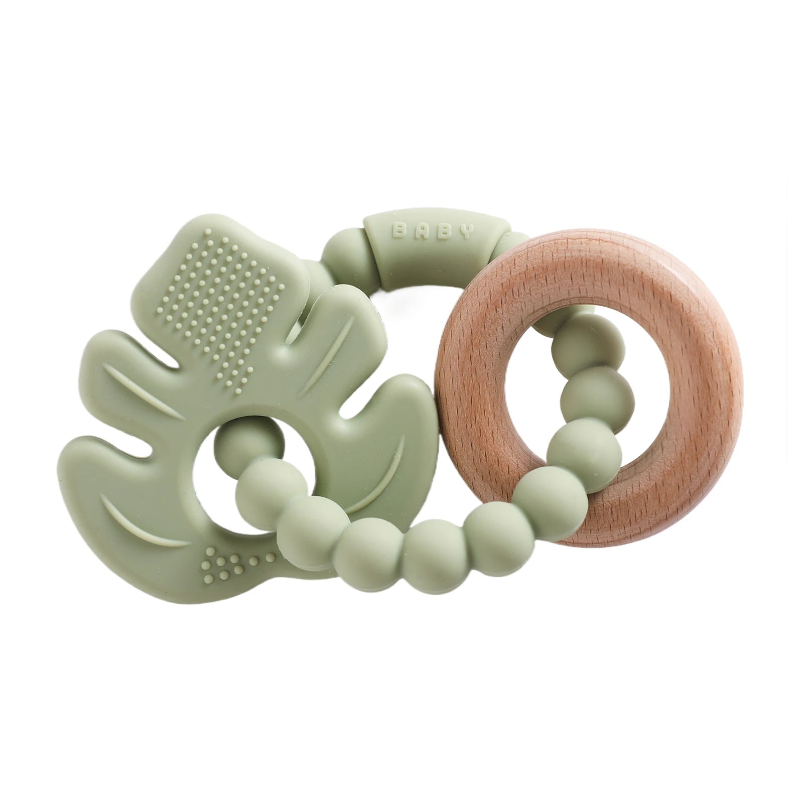 Pulsera Mordedora de Silicona (Doble Anillo) | Alivio Inmediato de la Dentición