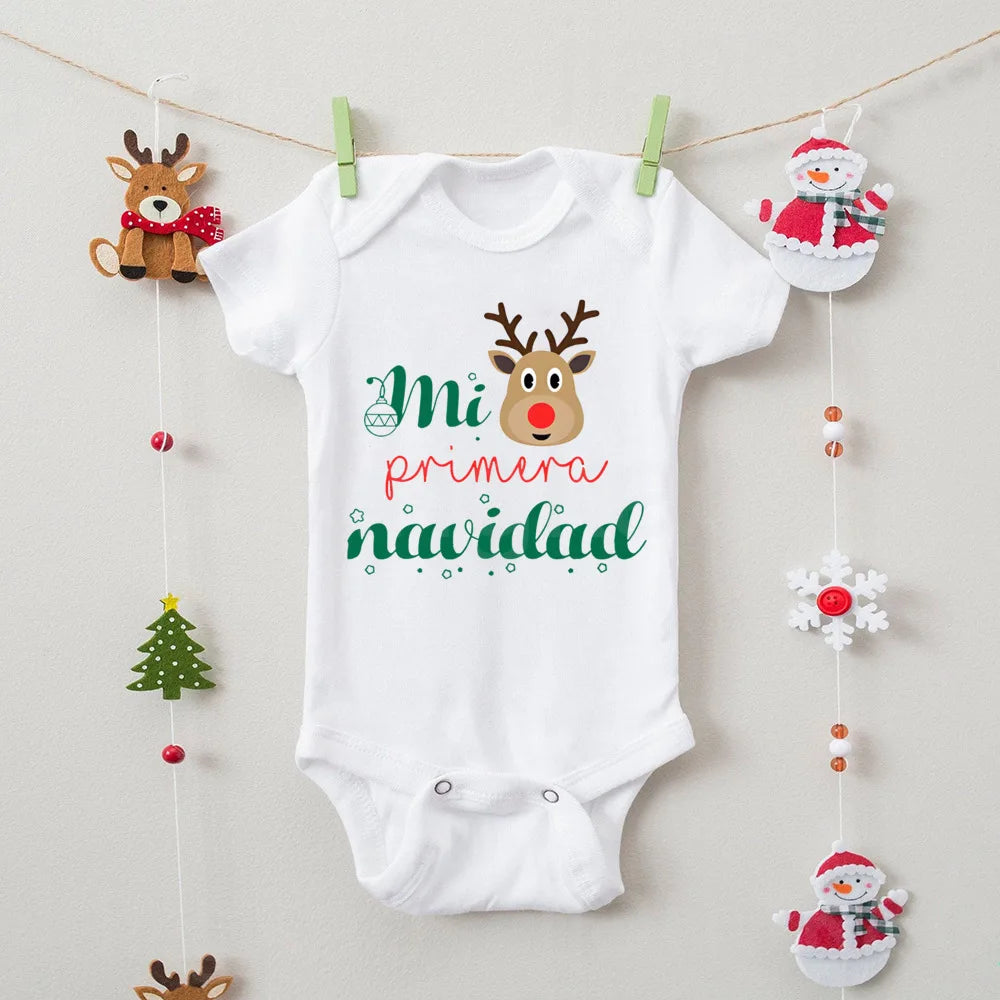 Pañalero "Mi Primera Navidad"-Español/Inglés (0-24M)