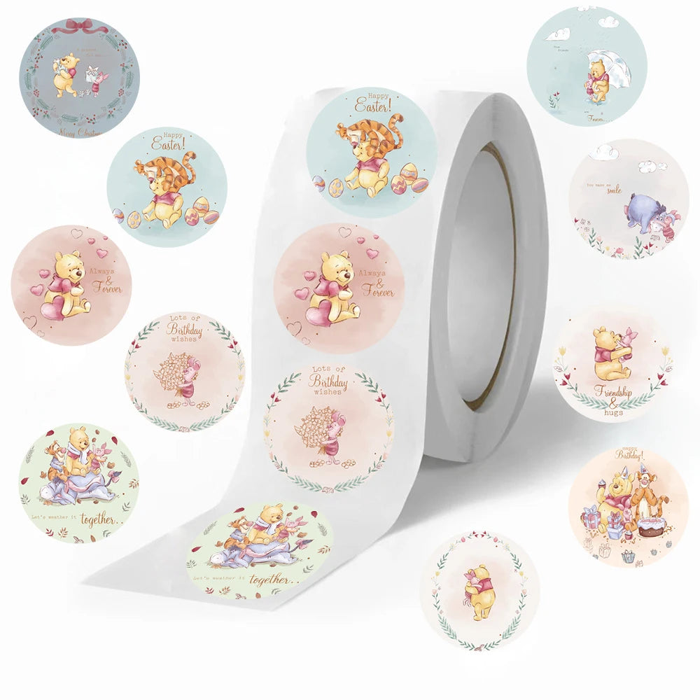 Rollo de 500 Pegatinas Disney & Pixar: ¡La Colección Más Grande!