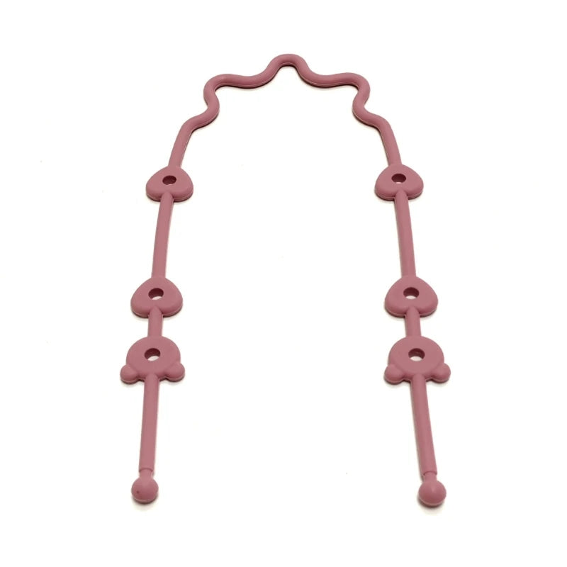 Correa Silicona Ajustable para Chupón y Juguetes Bebé