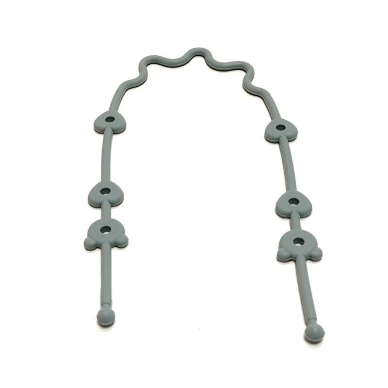 Correa Silicona Ajustable para Chupón y Juguetes Bebé