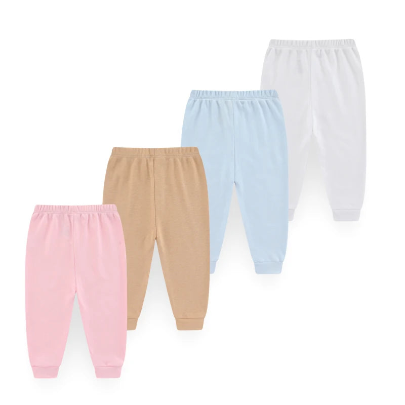 Set de 4 Pantalones de Algodón (0-24M)