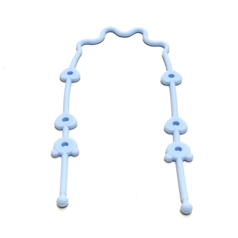 Correa Silicona Ajustable para Chupón y Juguetes Bebé