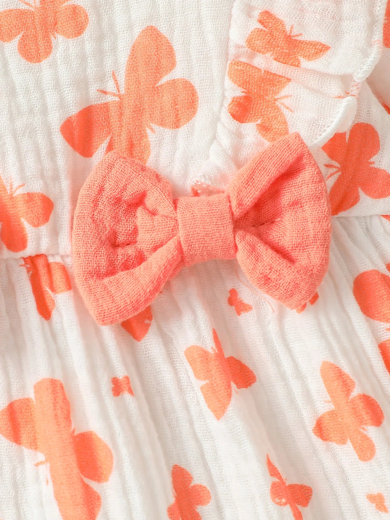 Mameluco Floral con Diadema (0-6M)