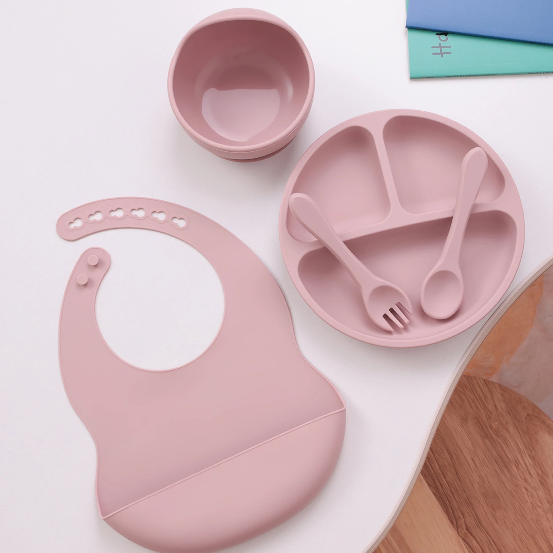 Set de Alimentación de Silicona 5 piezas