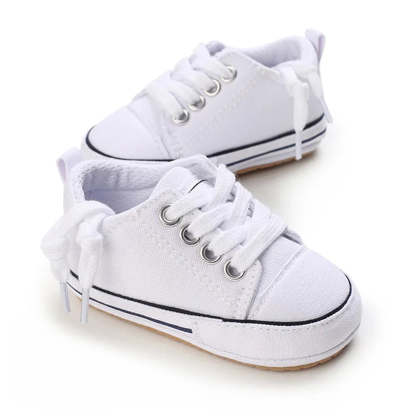 Zapatos de Lona para Bebé: Primeros Pasos (0-18M)
