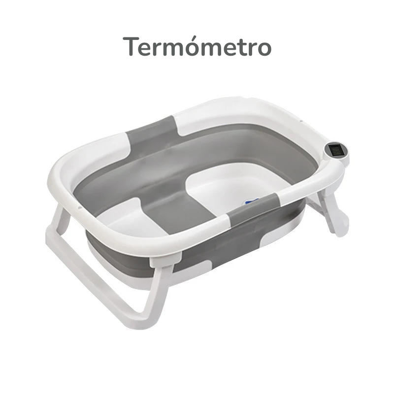 Bañera Plegable Termosensible Inteligente: Seguridad y Comodidad para el Baño del Bebé