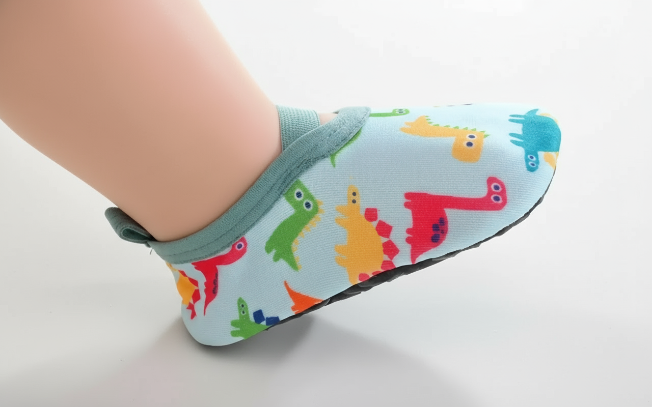 Zapato de Agua de Tela Suave para Bebés y Niños | Secado Rápido y Antideslizante