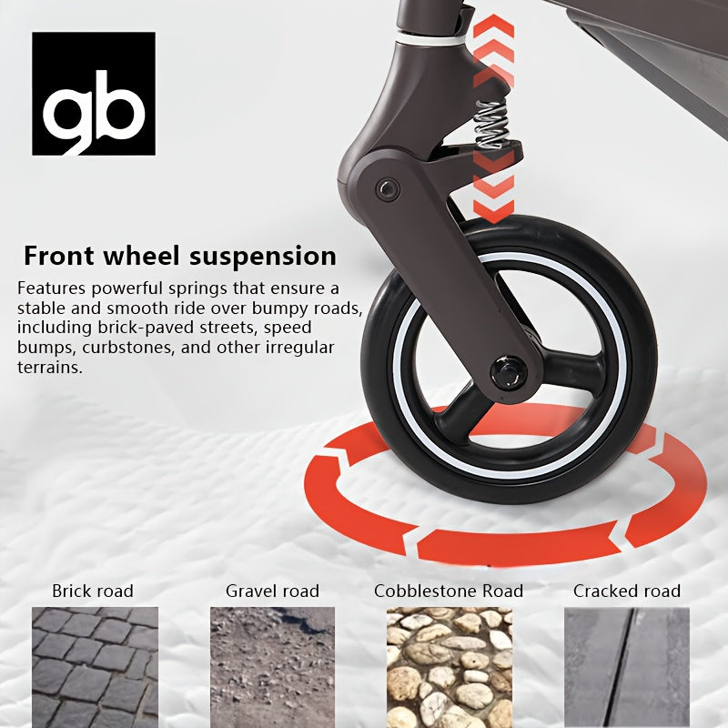 Carriola Ligera GB FLAM Plus: Ideal para Bebés y Viajes