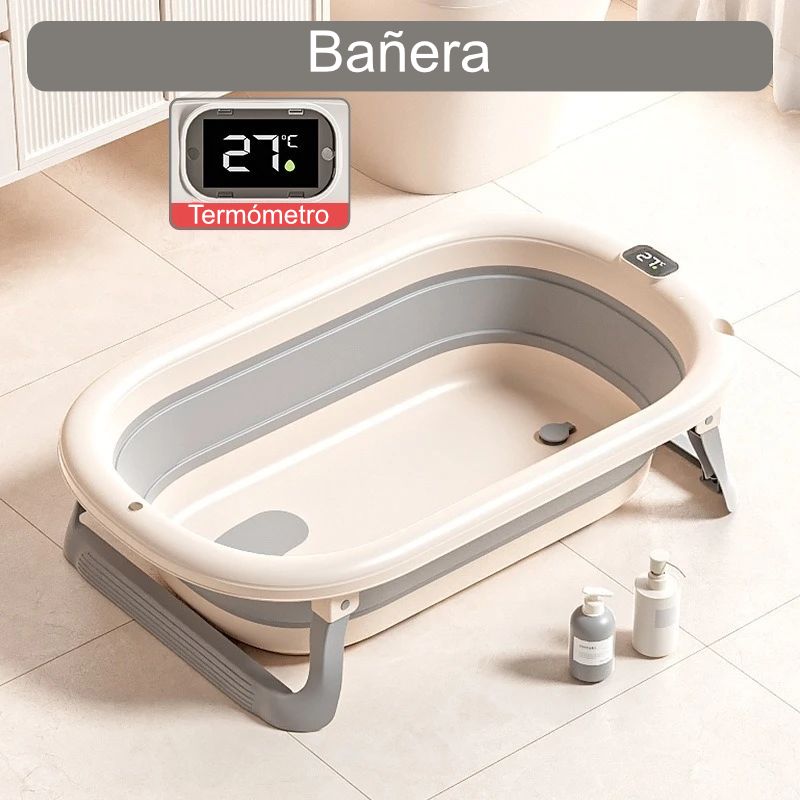 Tina Plegable: El Baño Perfecto para Bebés y la Tranquilidad de Papá y Mamá