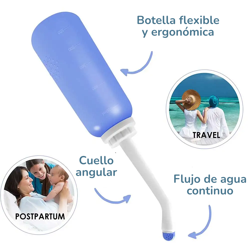 Botella Peri: Higiene Suave y Cómoda para Mamás