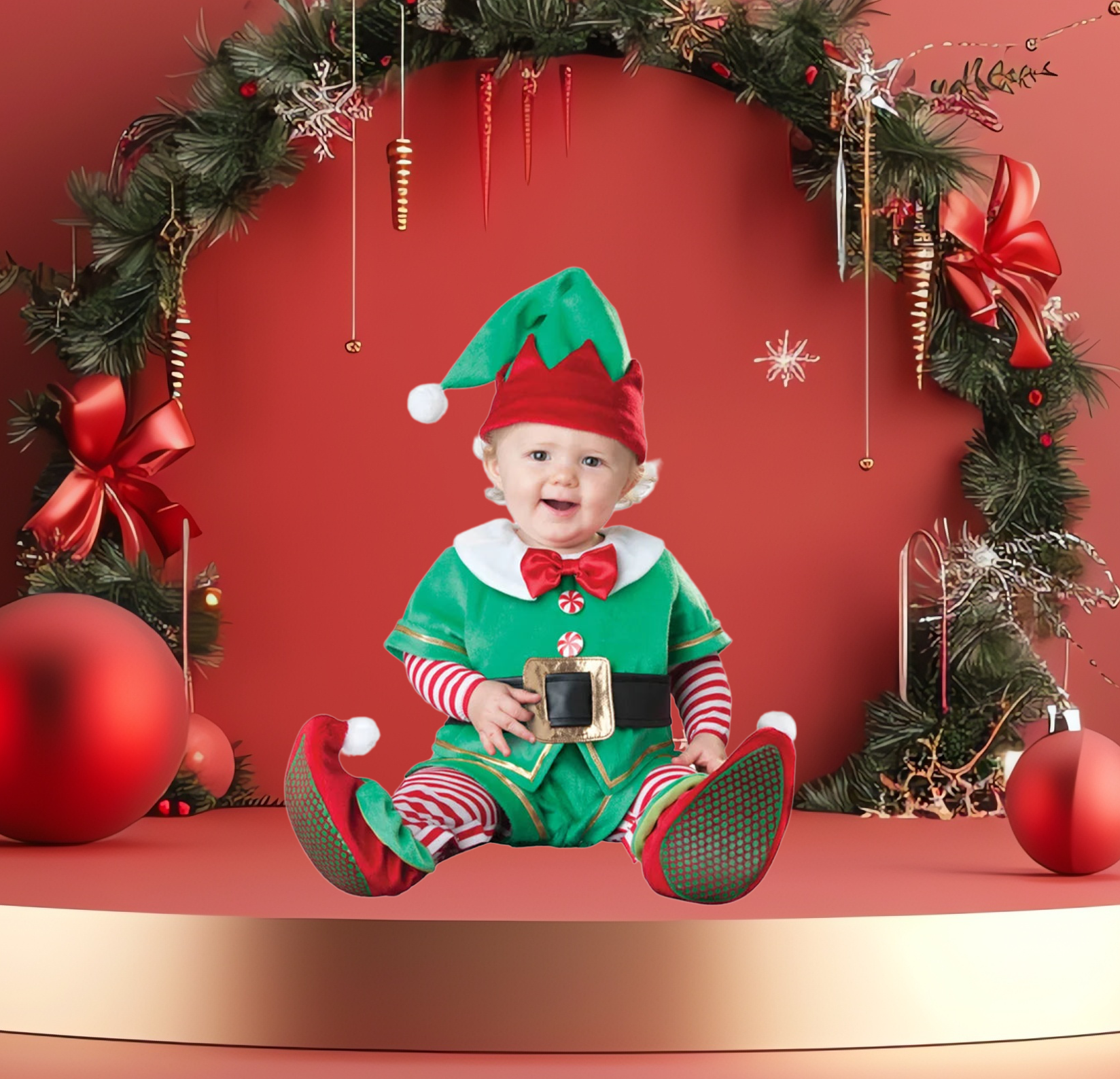 Disfraces Navideños para Bebé | ¡Kit Completo y Tierno para las Fiestas!