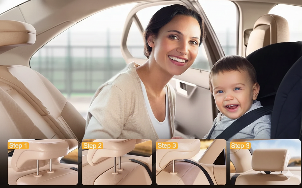 Espejo Retrovisor Bebé Antivibración 360° Certificado ROHS