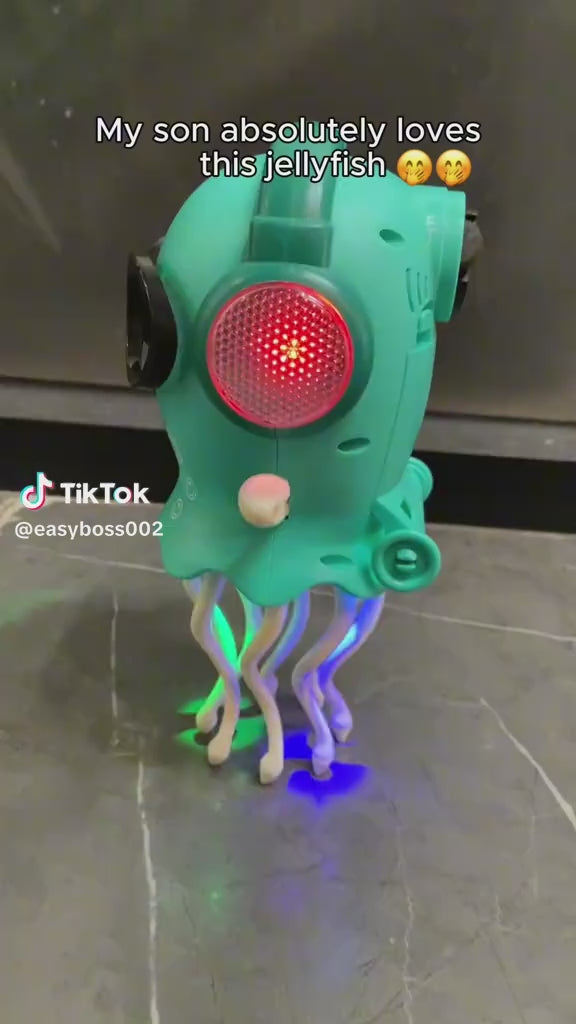 Medusa Interactiva LED con Sonido | Juguete de Movimiento con Sensor | Estimulación Sensorial