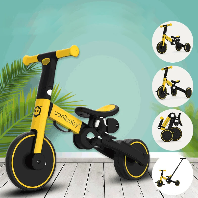 Triciclo Plegable 4-en-1